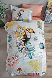Clasy Paradise Ranforce %100 Pamuk Tek Kişilik Nevresim Takımı