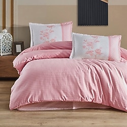 Clasy Suave Pembe Çift Kişilik Nevresim Takımı