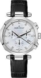 Claude Bernard Dress Code Chronograph CB.10251 Deri Kordon Kadın Kol Saati