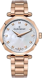 Claude Bernard Dress Code Two Hands CB.2029 37RM NAR Çelik Kordon Rose Gold Kadın Kol Saati