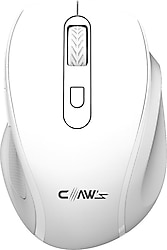 Claws Genius Beyaz Ergonomik Optik Kablosuz Mouse
