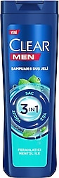 Clear Men Ferahlatıcı Mentol 3 in 1 350 ml Kepek Şampuanı ve Duş Jeli