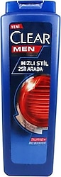 Clear Men Hızlı Stil 2'si 1 arada 350 ml Kepek Şampuanı