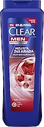 Clear Men Hızlı Stil 2'si 1 Arada 485 ml Kepek Şampuanı