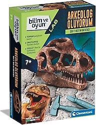 Clementoni 64469 Bilim ve Oyun Dev T-Rex'in Kafatası Seti