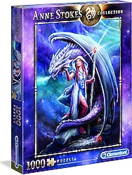 Clementoni Anne Stokes Dragon Mage 1000 Parça Puzzle 39525