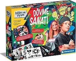 Clementoni Bilim ve Oyun Dövme Sanatı 64329