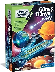 Clementoni Bilim ve Oyun Dünya Güneş ve Ay 64738