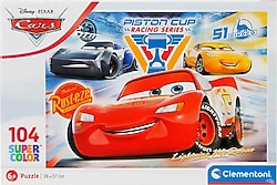 Clementoni Disney Cars 104 Parça Çocuk Puzzle 27072