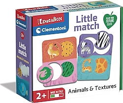 Clementoni Little Match Hayvanlar ve Dokular 16719TR