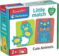Clementoni Little Match Sevimli Hayvanlar 16717TR