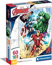 Clementoni Marvel Avengers 60 Parça Puzzle 26193