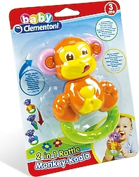 Clementoni Maymun Koala 2'si 1 Arada Çıngırak