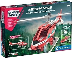 Clementoni Mekanik Laboratuvarı Firefighting Helikopter 75075