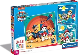 Clementoni Paw Patrol Puzzle 3x48 Parça 25291