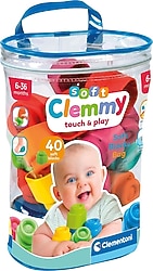 Clementoni Soft Clemmy Yumuşak Blok Çantası 40 Parça 17878
