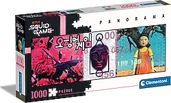 Clementoni Squid Game Panorama 1000 Parça Puzzle 39694