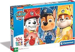 Clementoni Super Color Paw Patrol 104 Parça Puzzle 25769