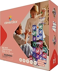 Cleverclixx Ball Run Creative Pack Pastel 70 Parça Manyetik Blok