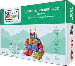 Cleverclixx Original Başlangıç Seti Intense 60 Parça Manyetik Blok
