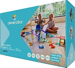 Cleverclixx Race Track Intense 65 Parça Manyetik Blok