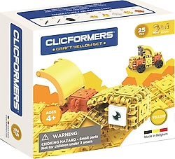 Clicformers Craft Set Yellow 25 Parça
