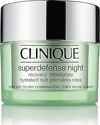 Clinique Superdefense Night 50 ml Kuru-Çok Kuru Cilt Gece Kremi
