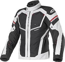 Clover Interceptor-2 Kadın Gri-Siyah Motosiklet Montu