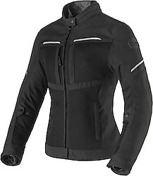 Clover Netstyle-3 WP Kışlık Kadın Siyah Motosiklet Montu