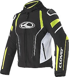 Clover Rainblade-3 WP Kışlık Erkek Siyah-Neon Sarı Motosiklet Montu