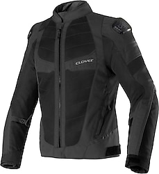 Clover Rainjet-3 WP Kışlık Erkek Siyah Motosiklet Montu