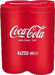 Coca Cola 4x250 ml