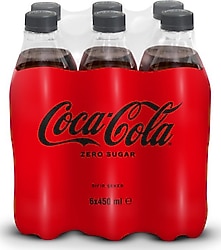 Coca Cola Zero Sugar 6x450 ml
