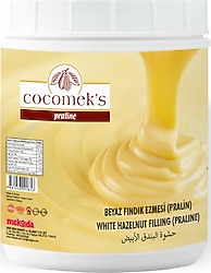 Cocomeks Beyaz Fındık Ezmesi Pralin 1 kg