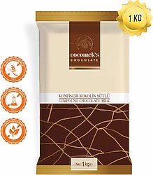 Cocomeks Konfiseri Kokolin Çikolata Sütlü 1 kg