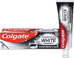 Colgate Advanced White Charcoal Beyazlatıcı 75 ml Florürlü Diş Macunu