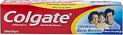 Colgate Çürüklere Karşı Koruma 100 ml Florürlü Diş Macunu