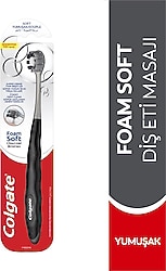 Colgate Foam Soft Charcoal Diş Eti Masajı Diş Fırçası