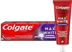 Colgate Max White Purple Reveal 75 ml Florürlü Diş Macunu