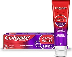 Colgate Optic White Purple Reveal Beyazlatıcı 125 ml Diş Macunu