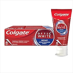 Colgate Optik White Anında Beyazlık 50 ml Florürlü Diş Macunu
