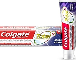 Colgate Total Gelişmiş Beyazlık 50 ml Florürlü Diş Macunu