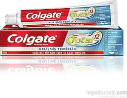 Colgate Total Gelişmiş Temizlik Beyazlatıcı Florürlü Diş Macunu 75 ml