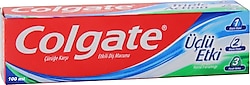 Colgate Üçlü Etki Beyazlatıcı 100 ml Florürlü Diş Macunu