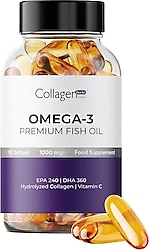 Collagen Forte Platinum Omega 3 Premium 1000 mg 90 Kapsül