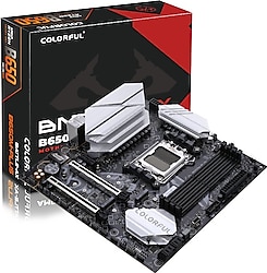 Colorful BATTLE-AX B650M-PLUS V14 AMD AM5 DDR5 Micro ATX Anakart