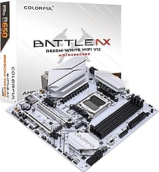 Colorful CVN B860M Gaming Frozen V20 Intel LGA1851 DDR5 Micro Atx