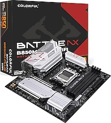 Colorful BATTLE-AX B850M-PLUS Wi-Fi V14 AMD AM5 DDR5 Micro ATX Anakart