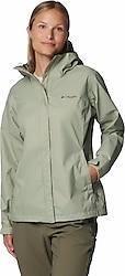 Columbia Arcadia II RL2436-349 Kapüşonlu Yeşil Kadın Yağmurluk