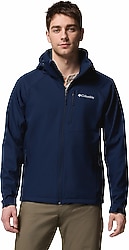 Columbia Cascade Ridge III WM6885-464 Kapüşonlu Lacivert Erkek Softshell Mont